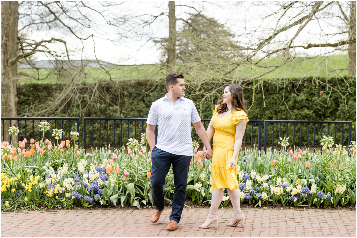 Longwood Gardens Engagement Session