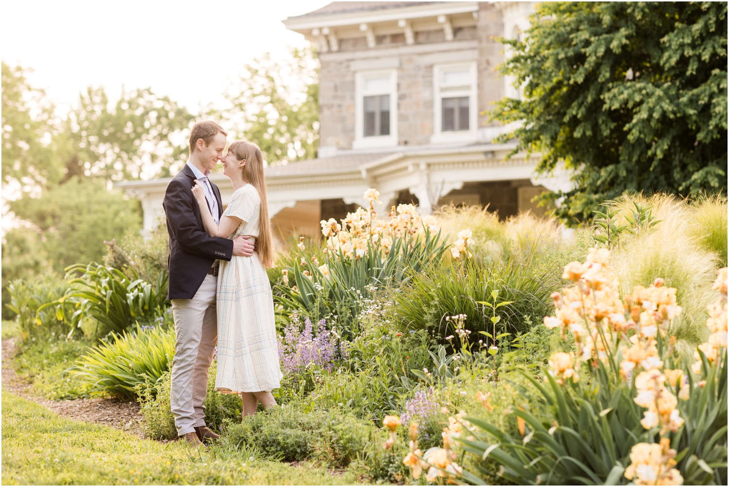 Baltimore Cylburn Mansion Engagement Session